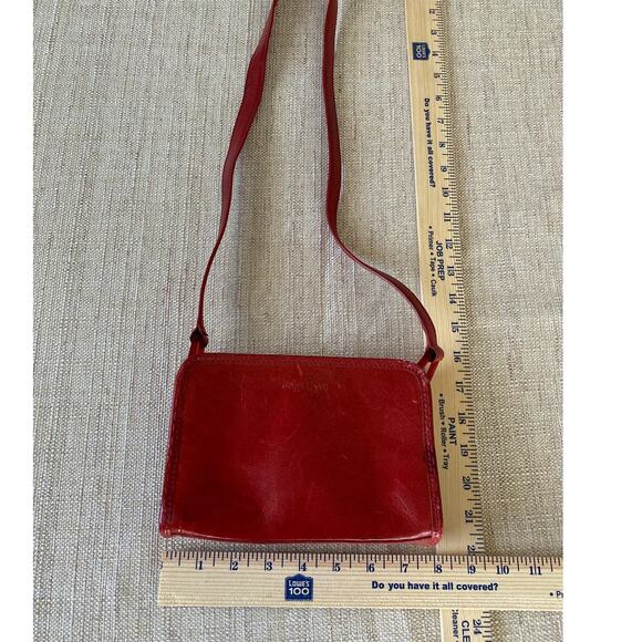 Cole Haan Red Leather crossbody bag - Picture 7 of 14